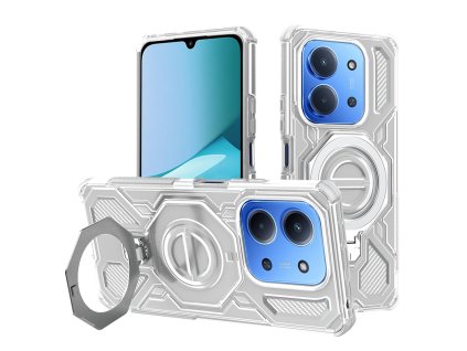 Techsuit - Carbon Shield PRO - Xiaomi Redmi 15C 4G / Redmi 15C 5G - White Transparent