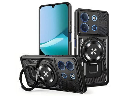 Techsuit - RuggedCam puzdro pre Xiaomi Redmi 15C 4G / Redmi 15C 5G – čierne