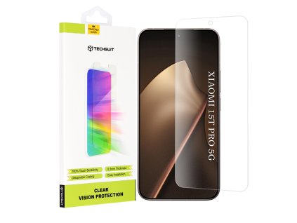 Techsuit - Clear Vision Glass - Xiaomi 15T Pro - Transparent