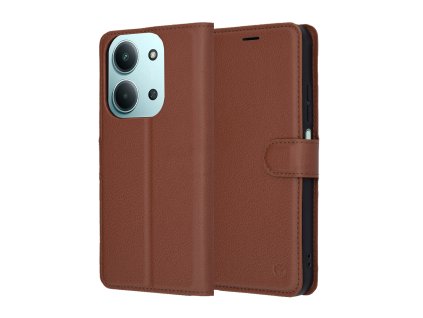 Techsuit - Leather Folio - Xiaomi Redmi 15C 4G / Redmi 15C 5G - Brown