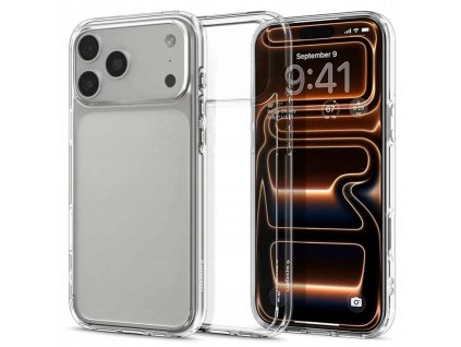 Spigen - Ultra Hybrid - iPhone 17 Pro - Crystal Clear