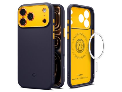 Spigen - Caseology Nano Pop MagSafe puzdro pre iPhone 17 Pro Max - tmavomodré Blueberry Navy