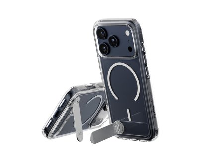 PanzerGlass - CARE Feature Kickstand MagSafe puzdro pre iPhone 17 Pro - priehľadné