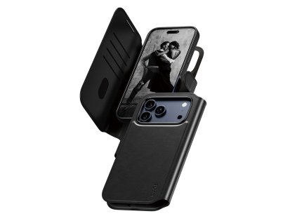 PanzerGlass - CARE Feature MagSafe Tango Two-in-One Wallet puzdro pre iPhone 17 Pro Max - čierne