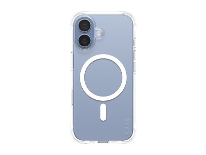 PanzerGlass® - CARE Fashionable Case w. White MagSafe - iPhone 17 - Transparent