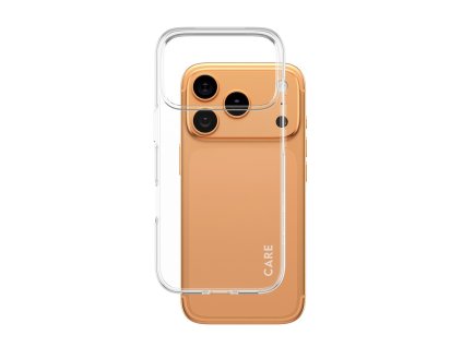 PanzerGlass - CARE Fashionable X-Ray Soft Basic puzdro pre iPhone 17 Pro - priehľadné