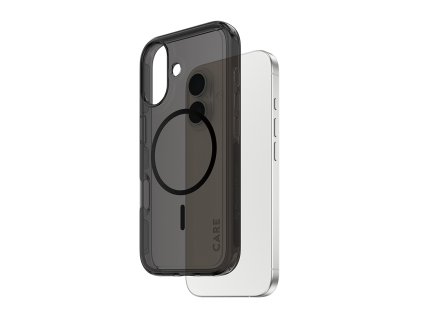 PanzerGlass® - CARE Flagship Urban Explorer Black MagSafe - iPhone 17 - Smokey