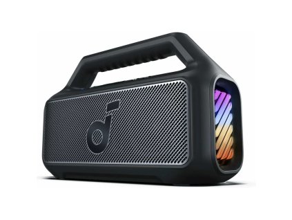 Anker - Wireless Speaker Soundcore Boom 2 (A3138011) - Bluetooth 5.3, RGB Lights, IPX7, BassUp - Black