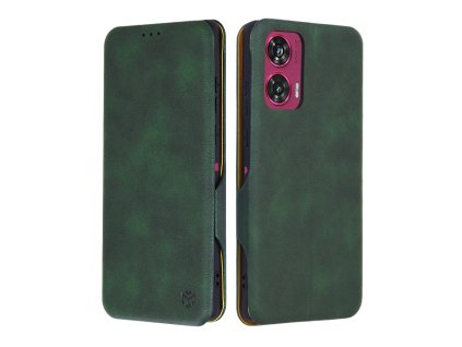 Techsuit - Safe Wallet Plus puzdro pre Motorola Edge 50 Fusion – zelené