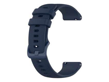 Techsuit - Watchband 18mm (W006) - Huawei Watch GT 4 (41mm)/W1/Honor Watch S1/Garmin Venu 2S/Vivoactive 4S - Blue