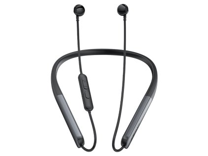 Acefast - Bluetooth Earphones N1 bezdrôtové slúchadlá za hlavu s mikrofónom ENC Bluetooth 5.3 IPX4 450mAh magnetický dizajn - čierne