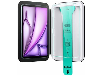 ESR - Tempered Glass Screen Protector UltraFit Tray (2 pack) - iPad Pro 11 (2024) / iPad Pro 11 (2025) - Clear