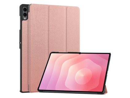 Techsuit - FoldPro puzdro s funkciou stojana pre Samsung Galaxy Tab S11 Ultra - ružovozlaté