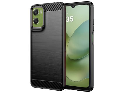 Techsuit - Carbon Silicone - Motorola Moto G06 / Moto G06 Power - Black
