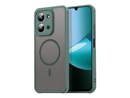 Techsuit - HaloFrost II MagSafe puzdro pre Xiaomi Redmi 15C 4G / Redmi 15C 5G - zelené