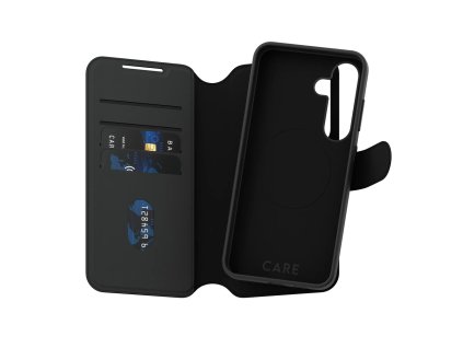 PanzerGlass - CARE Feature Tango Two-in-One Wallet puzdro pre Samsung Galaxy S25 - čierne