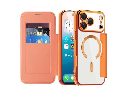 Techsuit - SmartMag Book Case - iPhone 17 Pro - Orange