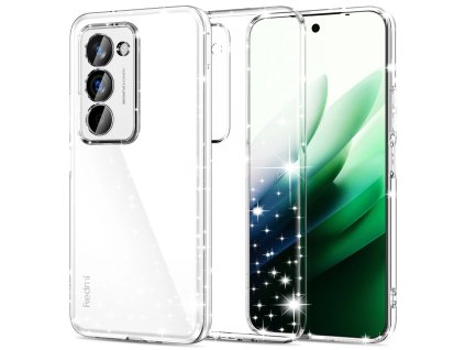 Techsuit - SparkleSkin Series - Xiaomi Redmi 15 4G / Redmi 15 5G - Clear