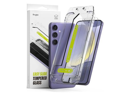 Ringke - Easy Slide Tempered Glass (2 pack) - Samsung Galaxy S25 FE - Clear