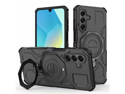 Techsuit - Carbon Shield PRO puzdro pre Samsung Galaxy A16 4G / A16 5G - čierne