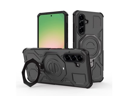 Techsuit - Carbon Shield PRO puzdro pre Samsung Galaxy A56 5G - čierne