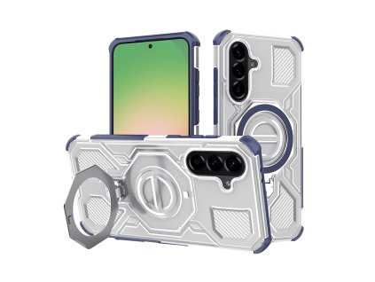 Techsuit - Carbon Shield PRO - Samsung Galaxy A56 5G - Blue Transparent