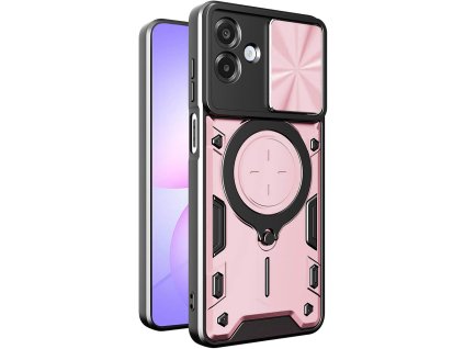 Techsuit - CamGuard Pro puzdro pre Samsung Galaxy A07 4G - ružovo-zlaté