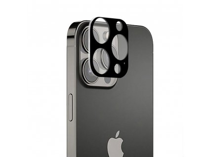 Techsuit Celoplošné ochranné sklo fotoaparátu - iPhone 13 pro / 13 pro Max - čierne
