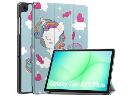 Techsuit - FoldPro - Samsung Galaxy Tab A11 Plus / A9 Plus - Unicorn