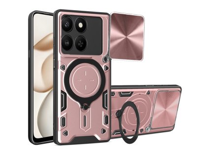 Techsuit - CamGuard Pro - Honor 400 Smart 5G / 400 Smart 4G / X7d 4G - Rose Gold