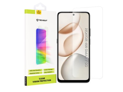 Techsuit - Clear Vision Glass ochranné sklo pre Honor 400 Smart 5G / 400 Smart 4G / 200 Smart / 90 Smart / X7d 4G / X7b 4G / X7b 5G / X7c - priehľadné