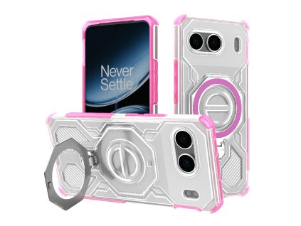 Techsuit - Carbon Shield PRO - OnePlus Nord 4 - Pink Transparent