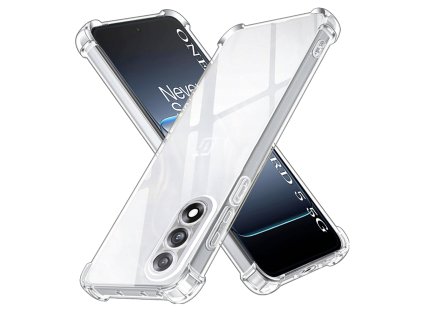 Techsuit - Shockproof Clear Silicone odolný číry obal pre OnePlus Nord 5 – transparentný
