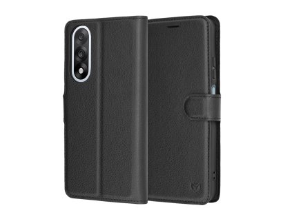 Techsuit - Leather Folio knižkové puzdro pre OnePlus Nord 5 - čierne