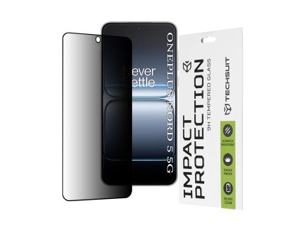 Techsuit - 111D Privacy Full Glue - OnePlus Nord 5 - Black