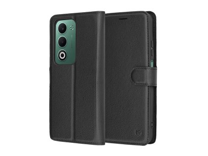 Techsuit - Leather Folio - Oppo A5 4G / A5 5G - Black