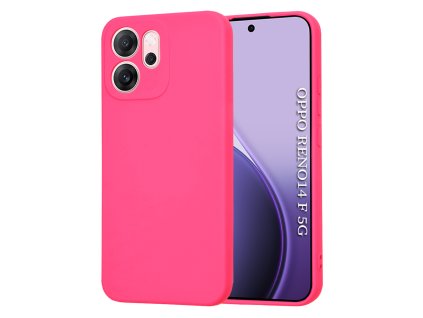 Techsuit - SoftFlex - Oppo Reno14 F / Reno14 FS 5G - Hot Pink