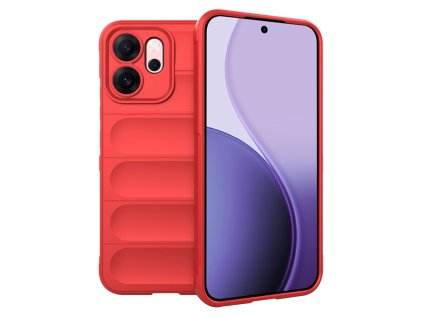 Techsuit - Magic Shield obal pre Oppo Reno14 F / Reno14 FS 5G - červený