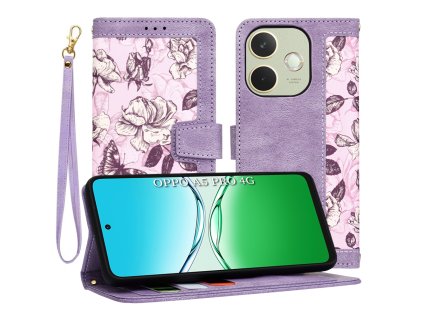 Techsuit - FlipCraft - Oppo A5 Pro 4G / A5 Pro 5G - Mysterious Purple