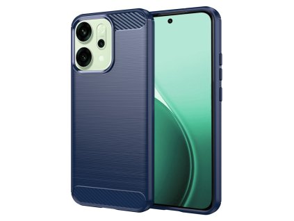 Techsuit - Carbon Silicone - Oppo Reno14 - Blue