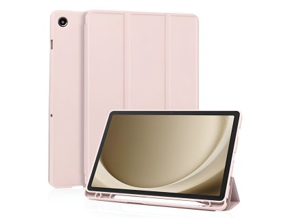 Techsuit - Flex Trifold (with Pencil Holder) - Samsung Galaxy Tab A11 Plus / A9 Plus - Pink