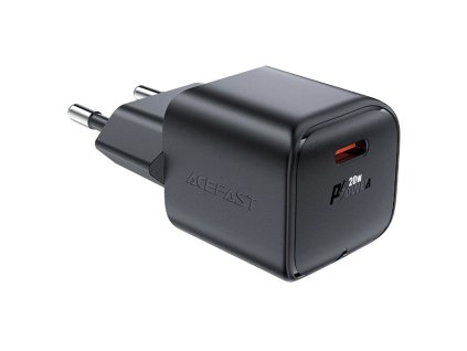 Acefast - Wall Charger Mini (A73) - GaN Technology, PD20W, Small Size Design - Black