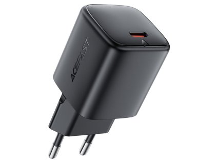 Acefast - Wall Charger (A119) - GaN Technology, Fast Charge, PD45W, Mini Design, Single USB-C Output - Black
