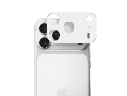 Techsuit - Full Camera Glass ochranné sklo na kameru pre iPhone 17 Pro - strieborné