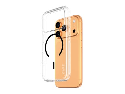 PanzerGlass - CARE Flagship Urban Explorer Black MagSafe puzdro pre iPhone 17 Pro - číre