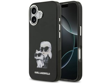 Karl Lagerfeld - IML Aquarelle MagSafe (KLHMP17SHMKCAQOK) - iPhone 17 - Karl & Choupette