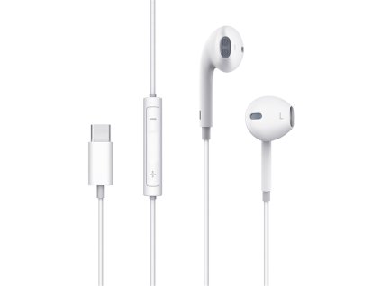 Mcdodo - Wired Earphones Element Series HP-6071 káblové slúchadlá (in-ear, USB-C, 1.2 m) - biele
