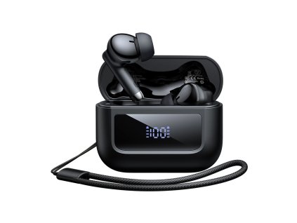 Mcdodo - Wireless Earbuds B04 Series HP-3290 bezdrôtové slúchadlá (Bluetooth 5.3, IPX4, TWS, digitálny displej, šnúrka na ruku) - čierne