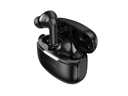 Borofone - Wireless Earbuds Peaceful (FQ9 Plus) - Bluetooth V5.4, ANC + ENC Technologies, 300mAh, Touch Control - Black