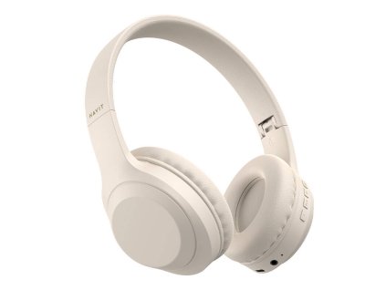 Havit - Wireless Headphones H628BT bezdrôtové slúchadlá (Bluetooth 5.1, 200 mAh, skladacie) - béžové